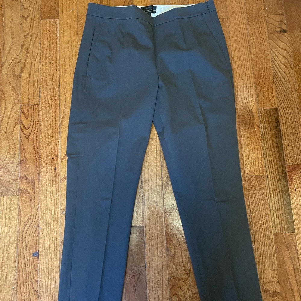 J. Crew Martie Pants in Charcoal
